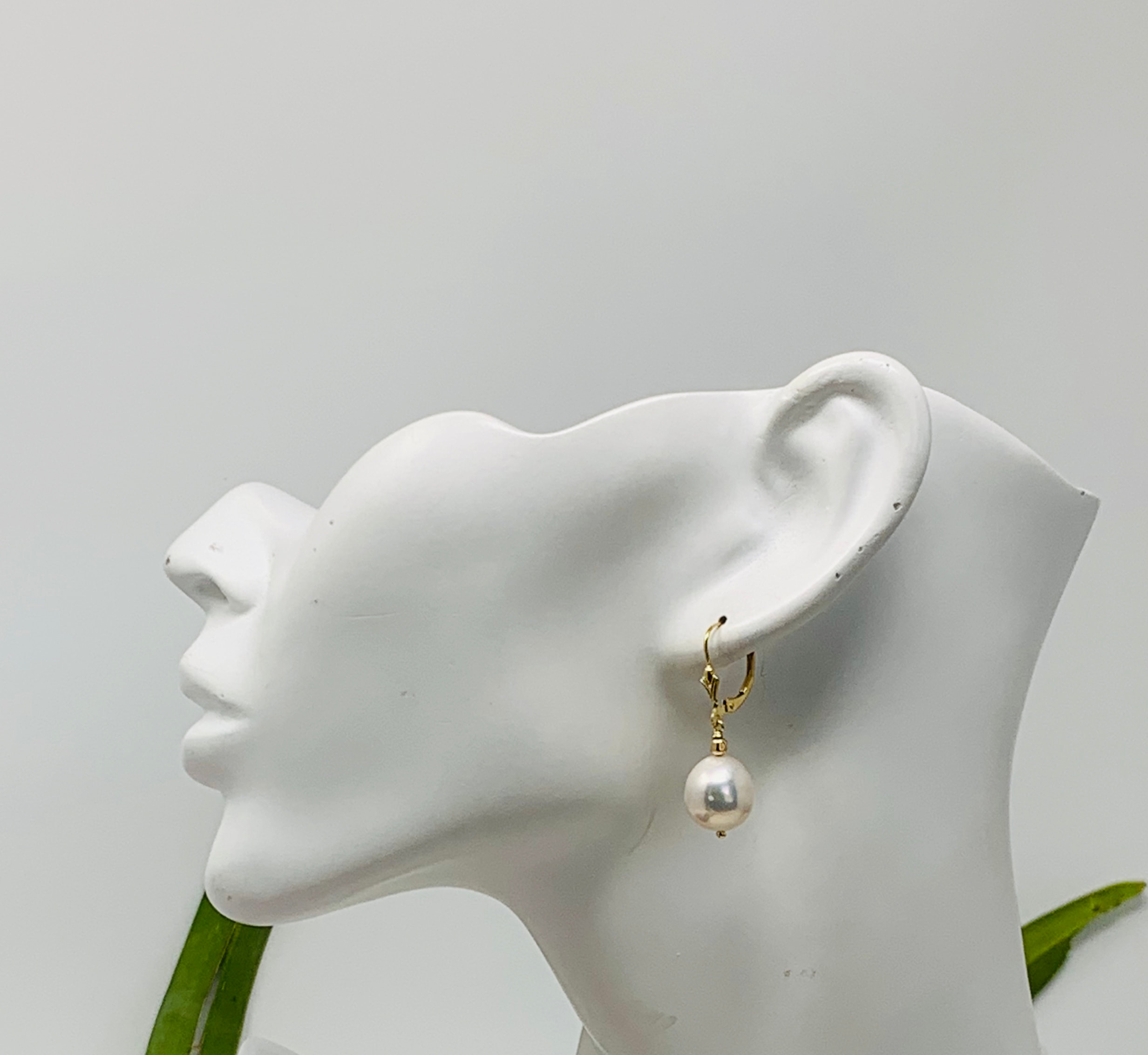 Freshwater Baroque Pearl Earrings