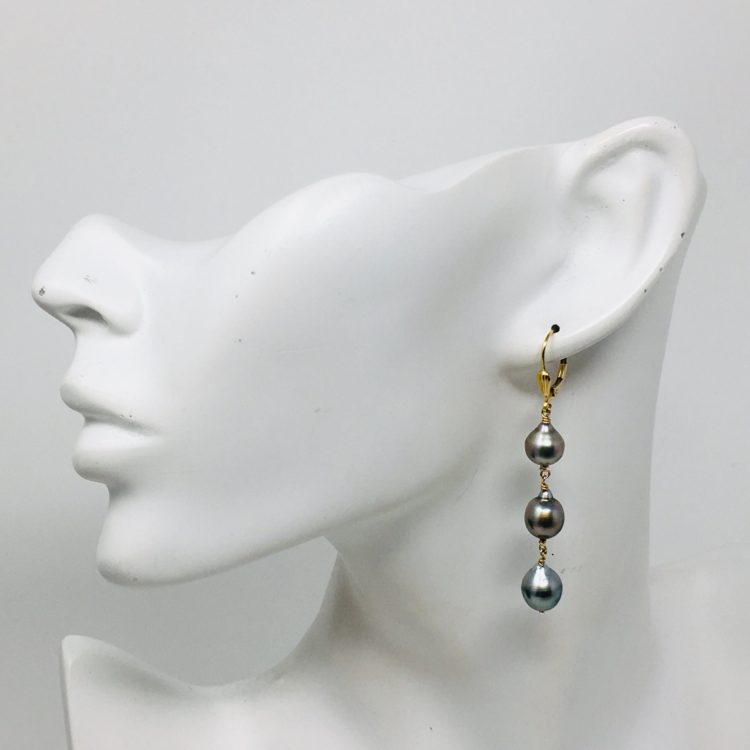 Tahitian Pearl Earrings
